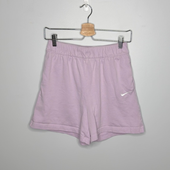 Nike Sportswear Jersey Shorts Lavender - Picture 1 of 3